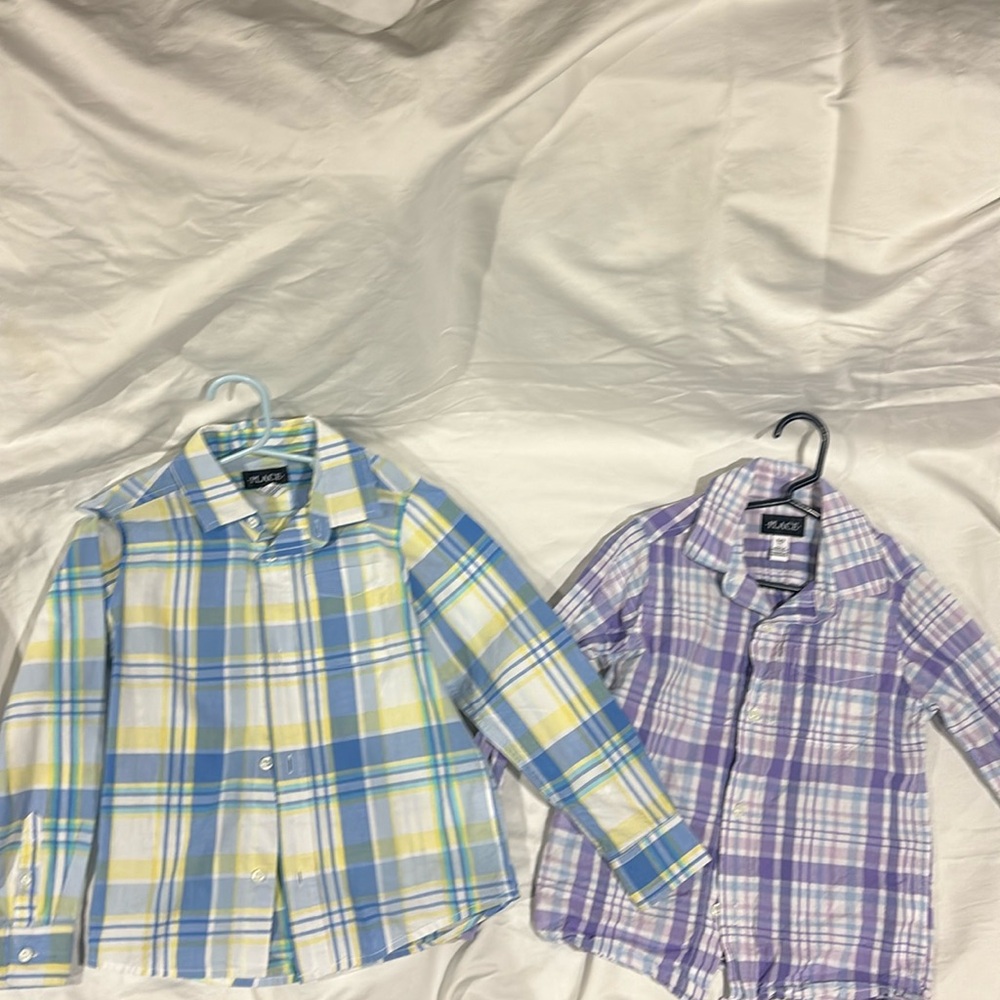 Easter dress shirts SET of 2!!
